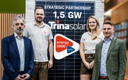 Energy3000 x Trina Solar 1,5 GW Solarinitiative